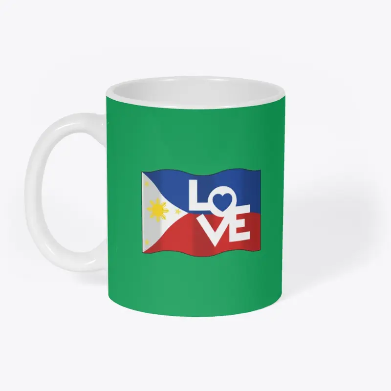 Philippines Flag with LOVE