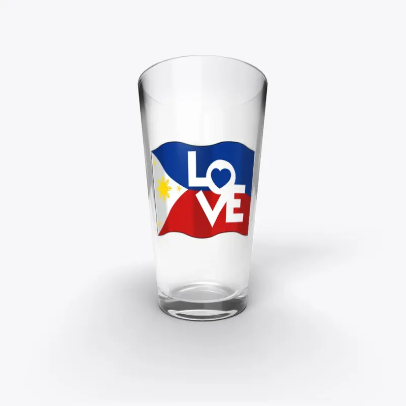 Philippines Flag with LOVE