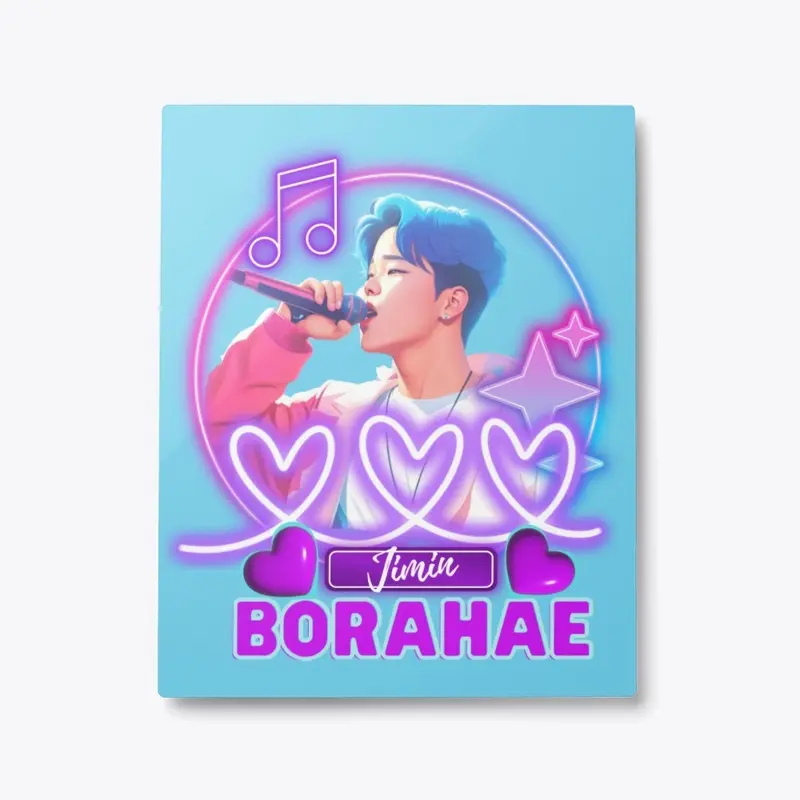 Jimin Borahae Wall Art 